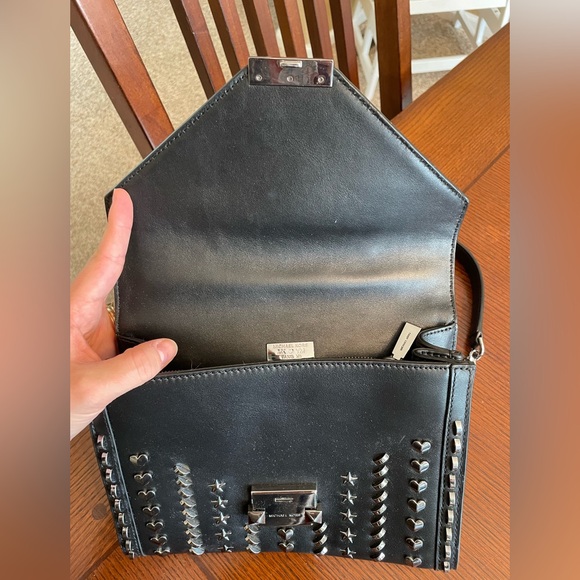 NWOT Black Michael Kors Shoulder Bag - Picture 6 of 10